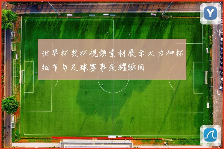 世界杯奖杯视频素材展示大力神杯细节与足球赛事荣耀瞬间